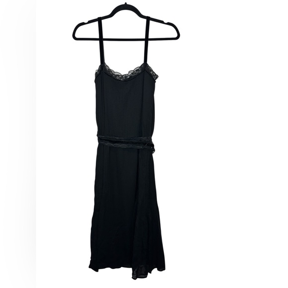 Zara Sleeveless Midi Dress Black - Picture 3 of 11